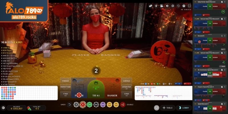 Cách tính điểm Baccarat ALO789 phương pháp tính tổng