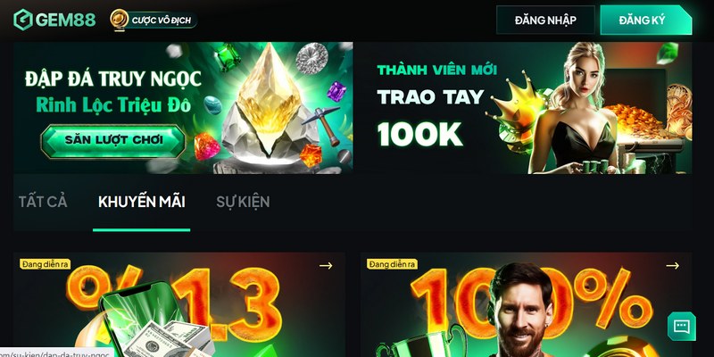 Khám phá chung về khuyến mãi Gem88 là gì